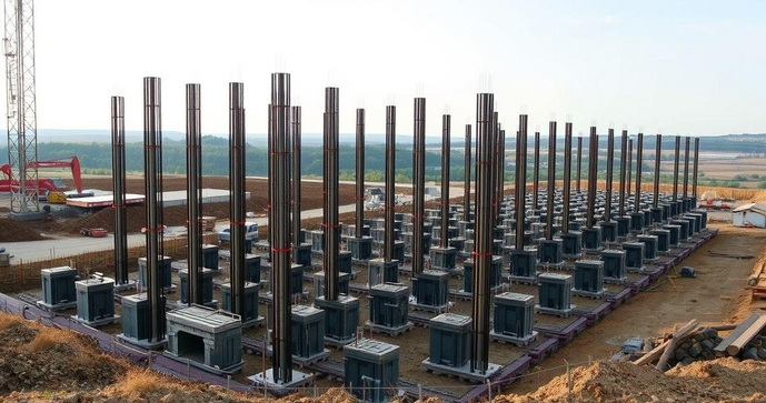 Estaca Met&aacute;lica: Vantagens e Aplica&ccedil;&otilde;es no Setor da Constru&ccedil;&atilde;o