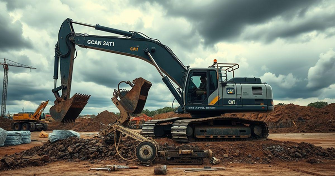 Rompedor para Escavadeira: Como Escolher o Melhor Equipamento para Sua Obra