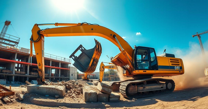 Rompedor para Escavadeira: Pot&ecirc;ncia e Desempenho