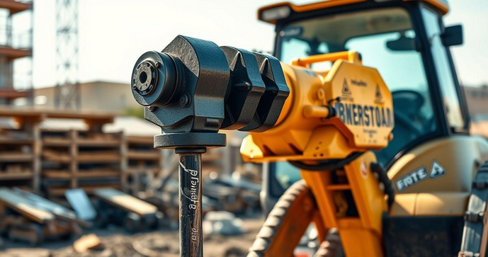 Martelo para Retroescavadeira: Pot&ecirc;ncia e Precis&atilde;o