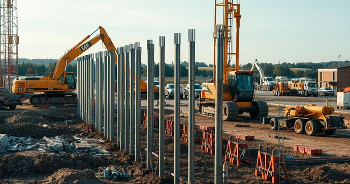 Cravação de Estacas Metálicas: Tudo que Você Precisa Saber para Projetos de Sucesso