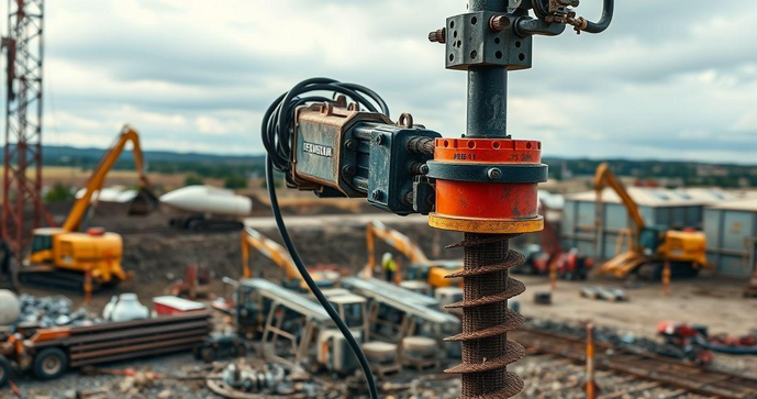 Martelo Hidr&aacute;ulico para Crava&ccedil;&atilde;o de Estacas: Vantagens e Aplica&ccedil;&otilde;es